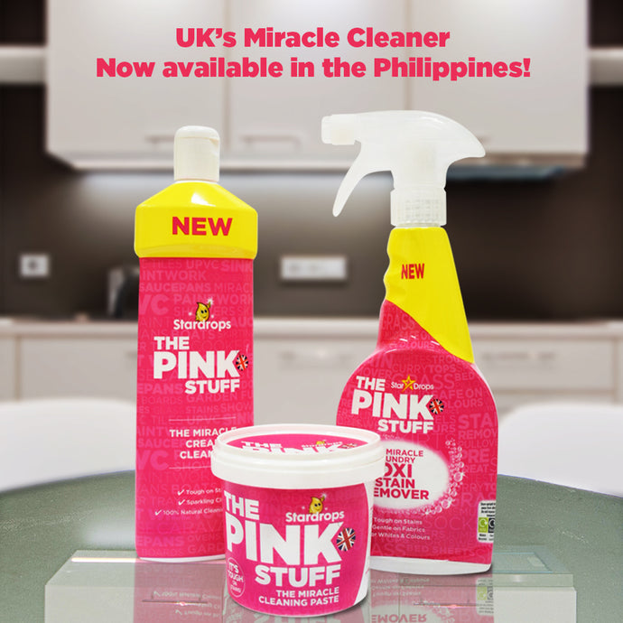 Introducing the Miracle Cleaner - The Pink Stuff!