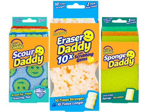 Scrub Mommy Dual Sided Scrubber + Sponge (4CT) – Scrub Daddy Philippines