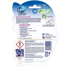 BLOO Fragrance Switch Lily & Apple (1ct) - Clean toilet bowl with every flush