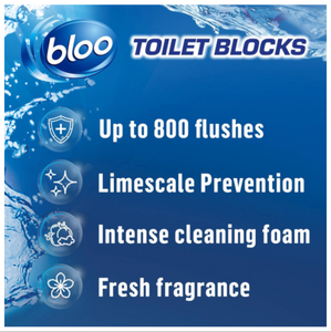 Bloo Original Blue Toilet Blocks 2x50g