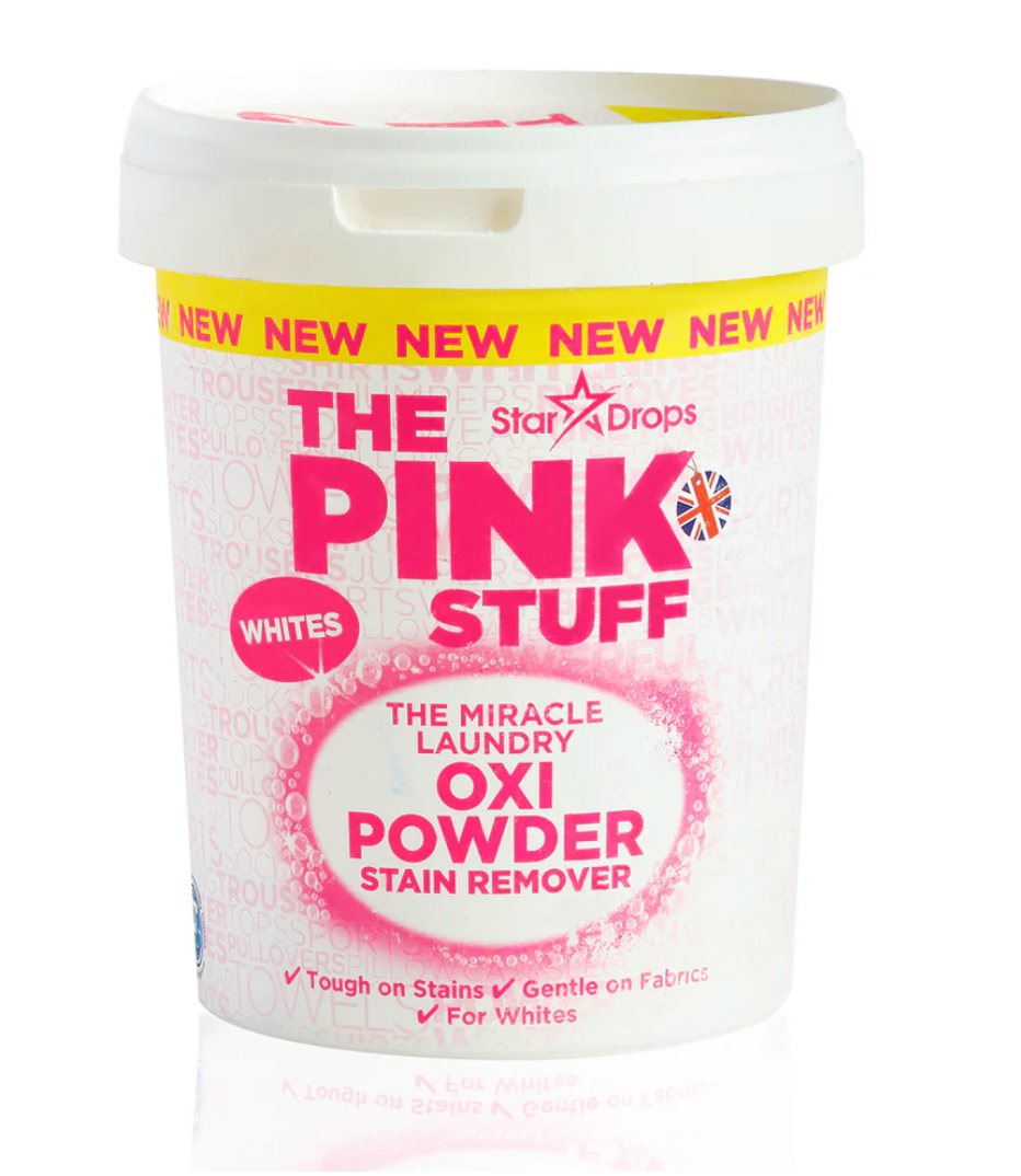 The Pink Stuff - Oxi Powder Stain Remover for Whites (1kg)