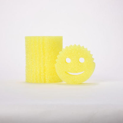 Scrub Daddy FlexTexture Scrubber Original Sponge (4CT PACK) - Yellow