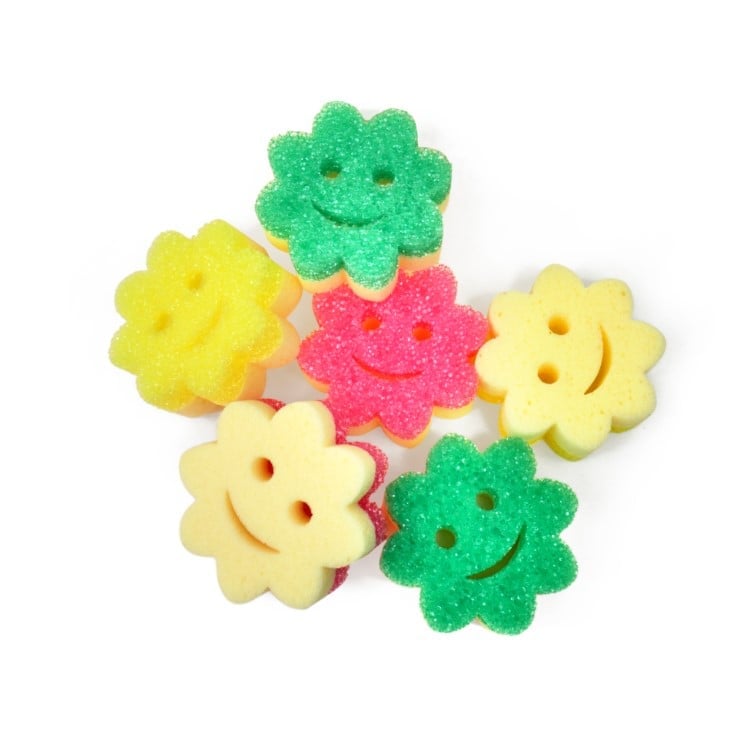 Scrub Mommy Sponge Set Power Flower 3CT