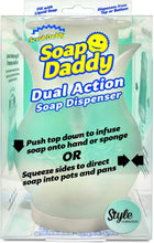 Load image into Gallery viewer, Soap Daddy - Scrub Daddy Soap Dispenser for Kitchen and Bathroom - Refillable Soap Dispenser

