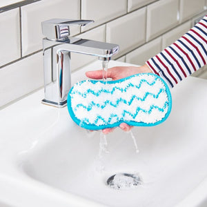 Minky M Cloth Anti-Bacterial Bathroom Pad - Non-Scratch Cleaning Pad - For Baths, Tiles, Sinks, Shower